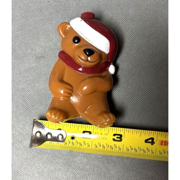 NIP Vintage PRIMAL LITE Xmas Teddy Bear Santa Hat Party Lights-1995 String lighs - Picture 5 of 9